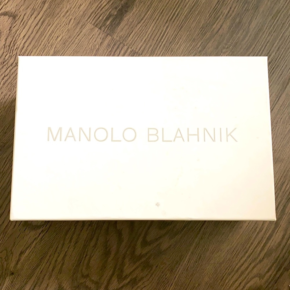 Manolo blahnik burgundy shoes